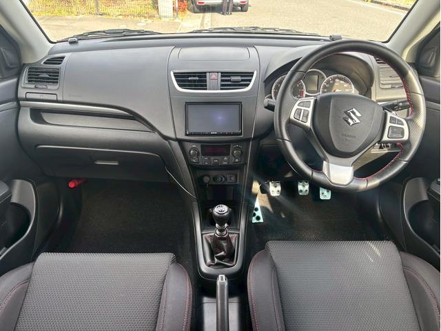 スイフトスポーツ 前後社外ドラレコ ローダウン KYBダウンサス KYBショックアブソーバー(15枚目)