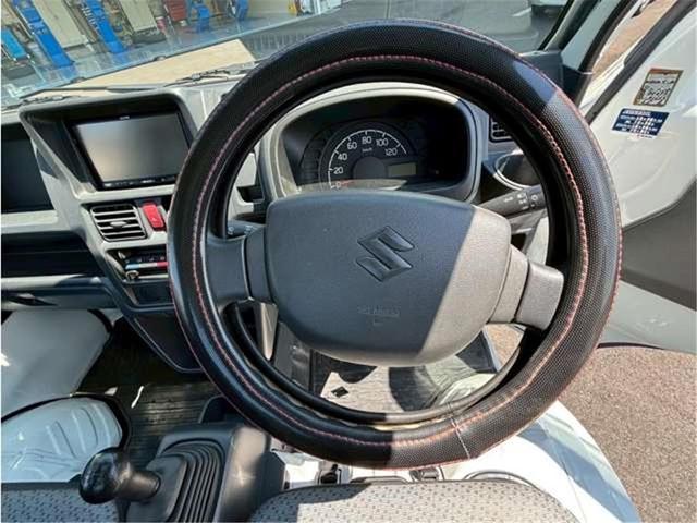 キャリイトラック KCエアコン・パワステ 前後ドラレコ 社外アルミホイール 社外メモリーナビ ワンセグTV 4WD(14枚目)