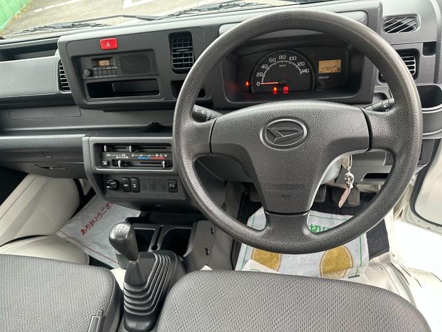 ハイゼットトラック スタンダード 農用スペシャル 4WD 5速マニュアル デフロック エアコン パワステ フォグランプ メッキグリル 作業灯(11枚目)