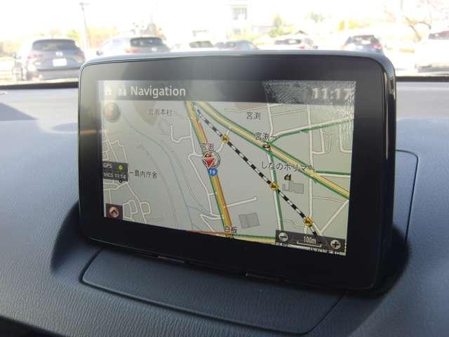 デミオ 1.5 XD ディーゼルターボ ワンオーナー 禁煙 社外1カメラドラレコ ナビSD CD/DVD/フルセグTV/USB/BLUETOOTH バックカメラ 光軸調整機能付きハロゲンランプ フロントフォグランプ 衝突軽減ブレーキ(5枚目)