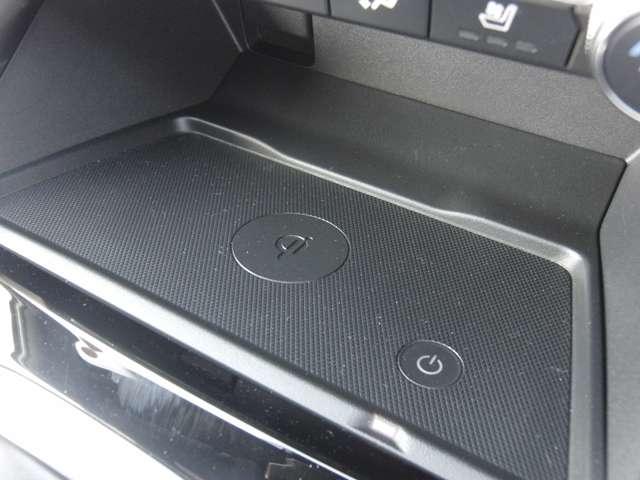 ワイヤレス充電機能付き！