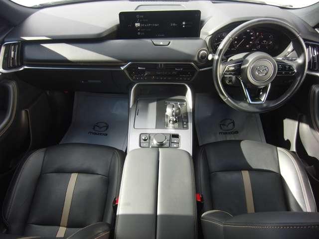 CX-60 2.5 25S エクスクルーシブ モード 4WD ワンオーナー 禁煙車 BOSEサウンド(3枚目)