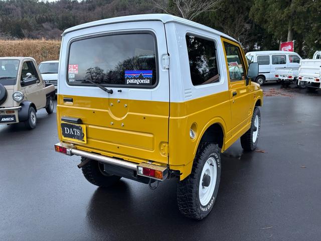 ジムニー XLリミテッド ツートン全塗装 リフトアップ 社外グリル 社外前後バンパー ウッドステアリング F6Aエンジン(10枚目)