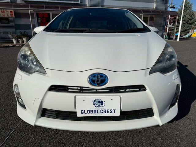 アクア G 純正ナビ TV バックカメラ ETC アイドリングストップ プッシュスタートエンジン(2枚目)