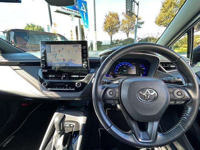 カローラツーリング ハイブリッド ダブルバイビー 純正9型DA バックカメラ ETC Bluetooth シートヒーター(前席) ステアリングヒーター セーフティセンス レーダークルーズ コーナーセンサー ブラインドスポット CarPlay接続(15枚目)