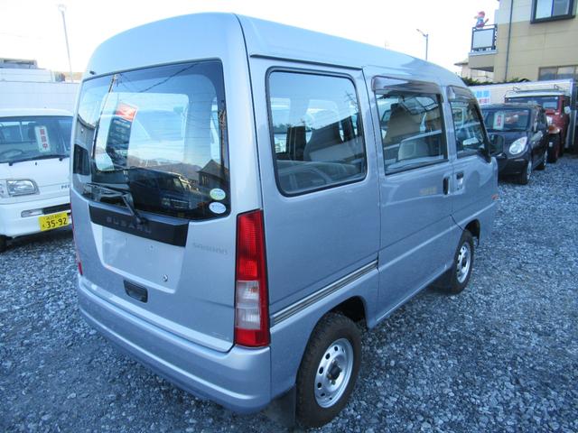 サンバーバン ＶＢ　４ＷＤ　オートマ　タイミングベルト交換　新品タイヤ　エアコン　パワステ（13枚目）