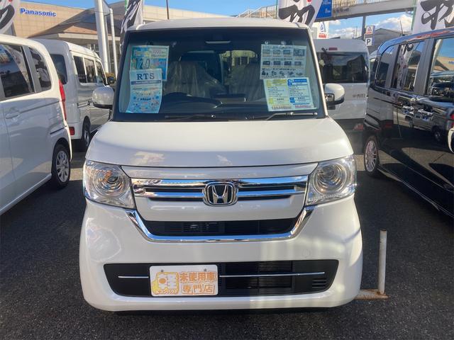 Ｎ－ＢＯＸ Ｌ　届出済未使用車　片側電動スライド　クリアランスソナー　クルーズコントロール　レーンアシスト　衝突被害軽減システム　オートライト　ＬＥＤヘッドランプ　スマートキー　アイドリングストップ　電動格納ミラー（12枚目）