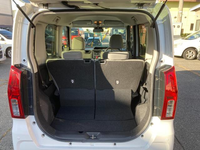 タント Ｘ　両側スライドドア　衝突被害軽減ブレーキ　シートヒーター　アイドリングストップ車　ブレーキサポート　ＰＷ　ＰＳ　スマートキーシステム　横滑り防止　ＬＥＤライト　キーレスキー　サイドエアバッグ　エアバッグ（13枚目）