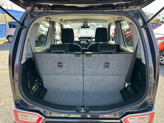 ワゴンＲ ＦＡ　ＦＡ（４名）　前後誤発進抑制機能　盗難防止　運転席エアバック　ＰＷ　フルフラット　オートハイビーム　オートエアコン　ＷエアＢ　ソナー　横滑り防止装置付　パワステ　ＡＢＳ付き　ベンチシート　オートライト（16枚目）