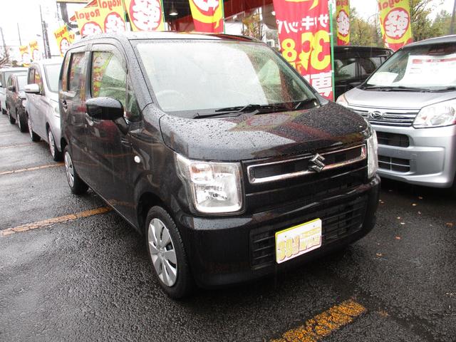 ワゴンR ハイブリッドFX iストップ 誤発進抑制装置 スマキー 横滑り防止装置付 PS イモビライザー WSRS フルフラットシート PW オートマチックハイビーム 前席シートヒーター ワイヤレスキー オートエアコン ABS(9枚目)