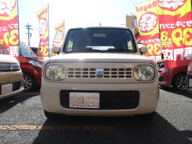 アルトラパン T キーレス・盗難防止システム フルフラットシート 助手席エアバッグ 盗難防止機能 キーフリー AC ABS付 パワーウインドウ 衝突安全ボディ パワーステアリング ベンチシート 運転席エアバック(8枚目)