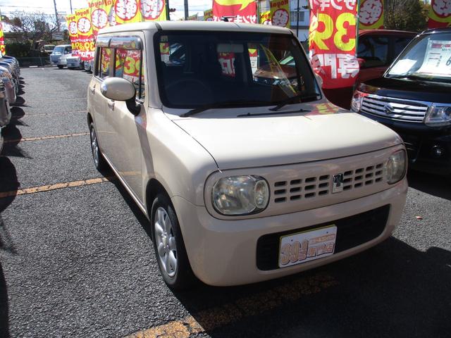 アルトラパン T キーレス・盗難防止システム フルフラットシート 助手席エアバッグ 盗難防止機能 キーフリー AC ABS付 パワーウインドウ 衝突安全ボディ パワーステアリング ベンチシート 運転席エアバック(9枚目)