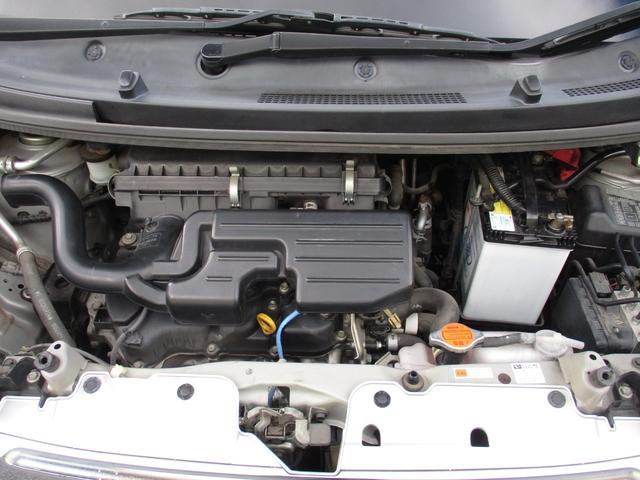 ムーヴ L SA レーダーサポート 盗難防止アラーム キーレスキー 運転席エアバック 助手席エアバッグ 横滑防止 前席パワーウィンドウ ベンチシート Iストップ エアコン 衝突安全ボディ パワステ ABS フルフラット(38枚目)