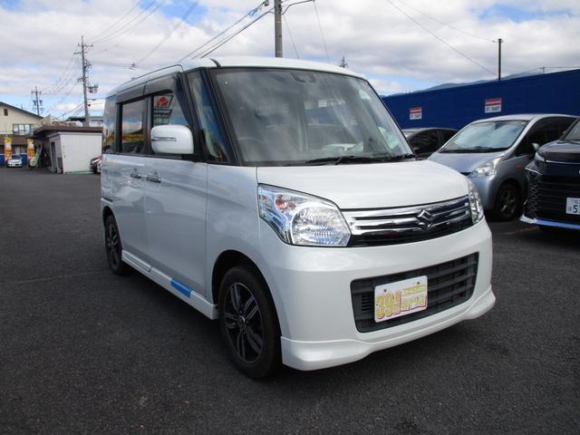 スペーシア Xリミテッド プリクラッシュセーフティ ベンチ席 全席PW 横滑防止装置 AAC Sキー アイスト Wエアバック 盗難警報装置 前席シートヒーター キーレス 運転席エアバッグ ABS パワステ 衝突安全ボディ(9枚目)