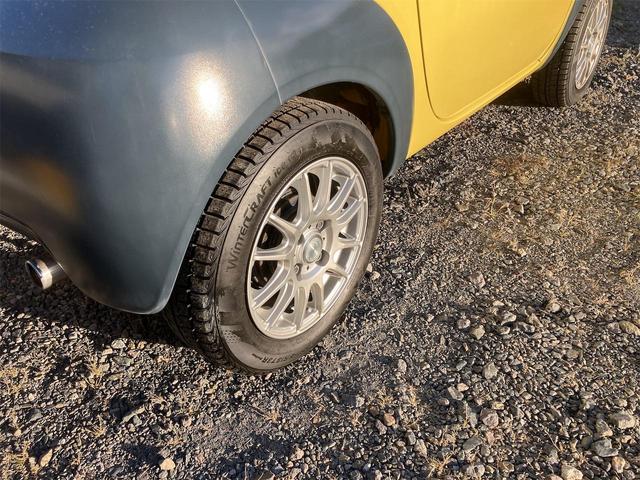 ツイン ガソリンＶ　車検整備付き　運転席エアバッグ　エアコン　パワーウィンドウ　走行距離５．０万キロ　イエロー（27枚目）