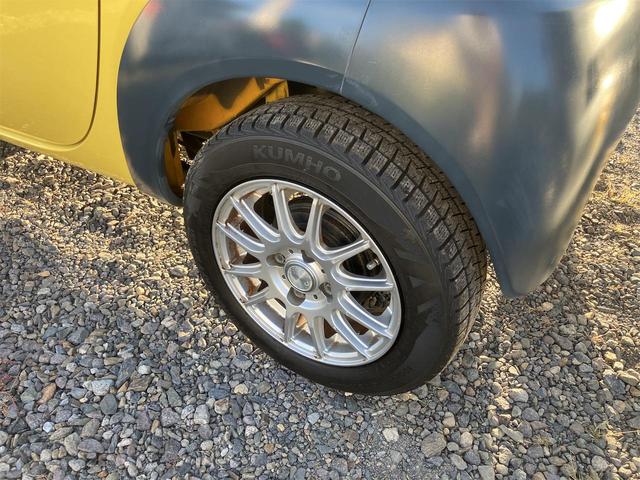 ツイン ガソリンＶ　車検整備付き　運転席エアバッグ　エアコン　パワーウィンドウ　走行距離５．０万キロ　イエロー（28枚目）