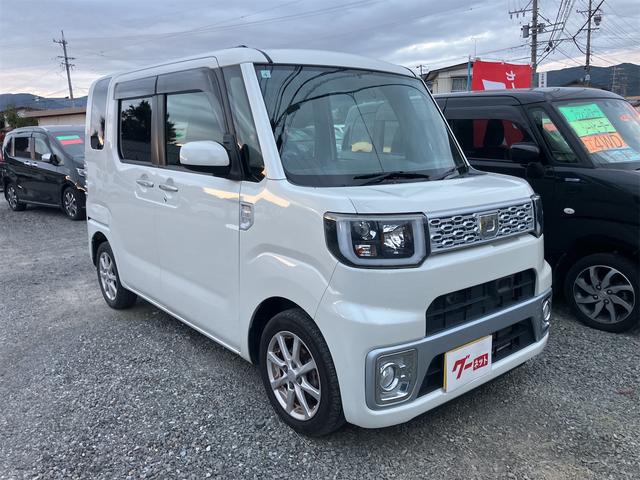 ウェイク Ｘ　４ＷＤ　ターボ　電動スライドドア　ナビＴＶ　バックカメラ　ＥＴＣ　オートエアコン　アイドリングストップ　ＬＥＤヘッドライト　オートライト　シートヒーター　プッシュスタート　アルミ（2枚目）