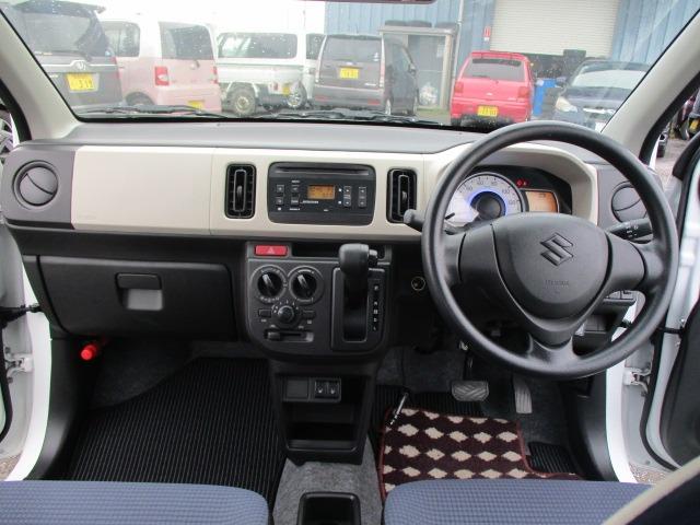 アルト L ワンオーナー車 4WD 純正オーディオ 前席シートヒーター デュアルセンサーブレーキサポート シートヒーター キーレスキー オイル交換済み(10枚目)