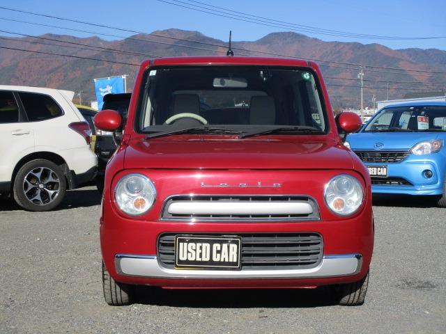 アルトラパンショコラ G 社外ナビ TV ETC バックカメラ プッシュスタート インテリキー HIDヘッド 純正アルミホイール オイル交換済み(2枚目)