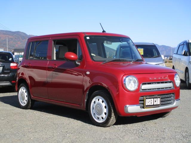 アルトラパンショコラ G 社外ナビ TV ETC バックカメラ プッシュスタート インテリキー HIDヘッド 純正アルミホイール オイル交換済み(3枚目)