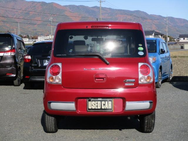 アルトラパンショコラ G 社外ナビ TV ETC バックカメラ プッシュスタート インテリキー HIDヘッド 純正アルミホイール オイル交換済み(6枚目)