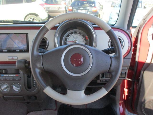 アルトラパンショコラ G 社外ナビ TV ETC バックカメラ プッシュスタート インテリキー HIDヘッド 純正アルミホイール オイル交換済み(9枚目)