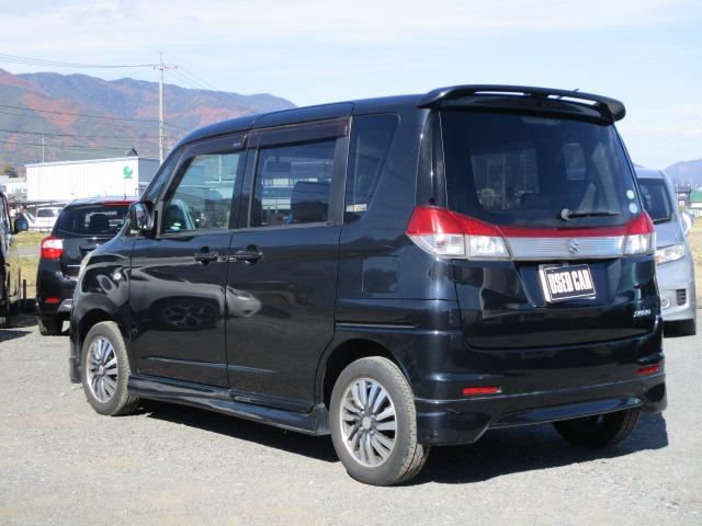 ソリオ Ｘ　４ＷＤ　社外ナビ　ＴＶ　両側スライド片側電動　プッシュスタート　インテリキー　純正アルミホイール　オイル交換済み（7枚目）