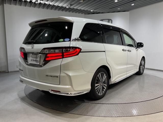 オデッセイ アブソルート・ホンダセンシング LEDヘッドランプ iストップ フルセグテレビ キーフリー バックモニター ナビTV Pシート オートクルーズコントロール ウォークスルー サイドエアバッグ DVD(7枚目)