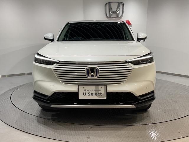 ヴェゼル e:HEVZ 衝突回避支援ブレーキ機能 スマキ フルオートエアコン Dレコ エアバッグ 両席エアバック Rカメ パワーウィンドウ LEDランプ クルーズC ナビ&TV キーレスエントリー ETC付(3枚目)