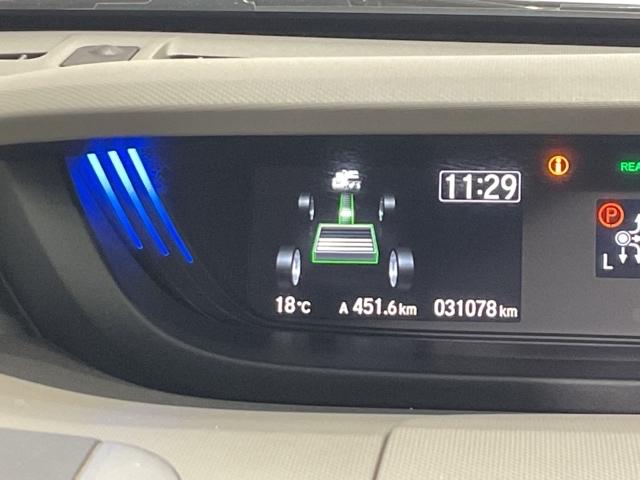 インフォメーション機能付きのメーターで快適ドライブ。