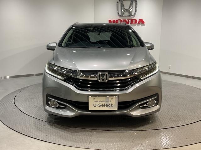 シャトル ハイブリッドZ 衝突被害軽減ブレーキ クルーズC VSA フルセグ地デジTV シートH リアカメラ キーフリ LEDライト アドバンストキー イモビ ECON ETC付き ナビTV DVD ABS(3枚目)