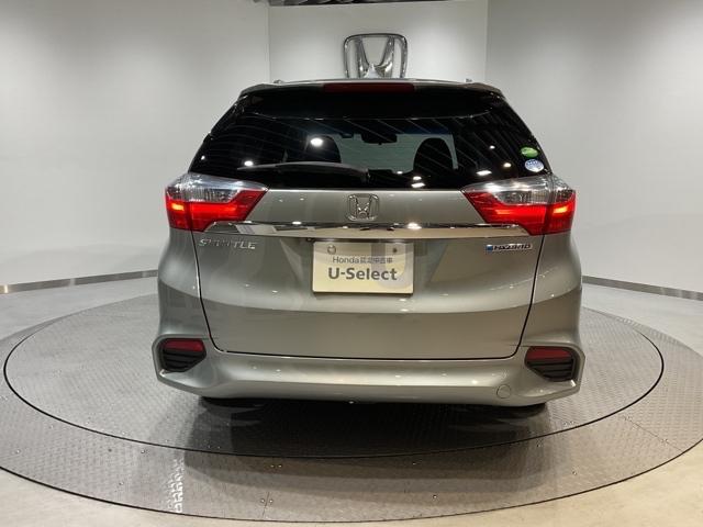 シャトル ハイブリッドZ 衝突被害軽減ブレーキ クルーズC VSA フルセグ地デジTV シートH リアカメラ キーフリ LEDライト アドバンストキー イモビ ECON ETC付き ナビTV DVD ABS(6枚目)