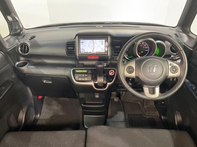 N-BOX G・ターボLパッケージ メモリーナビ リアカメラ ETC タ-ボ リモコンキー DVD再生可 Bカメ セキュリティアラーム 両側PSD ナビTV クルーズコントロール Wエアバック パワーウィンドウ オートエアコン ABS(11枚目)