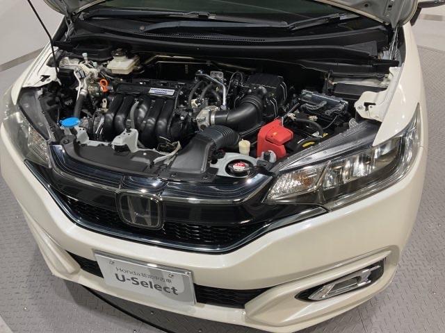 フィットハイブリッド Lホンダセンシング 【いまコレ+】新品フロアマット 軽減ブレーキ Rカメ LED サイドSRS 横滑り防止 フルセグテレビ ナビTV パワーステアリング 盗難防止装置 オートクルーズ ETC車載器 DVD再生 ABS(32枚目)