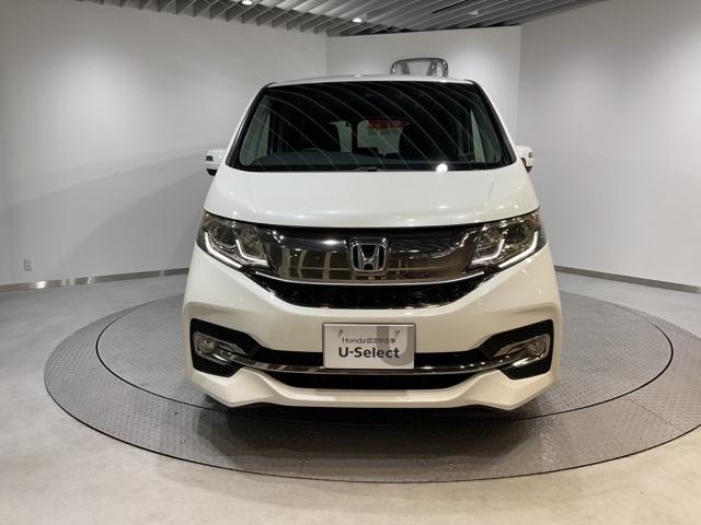 ステップワゴンスパーダ スパーダ・クールスピリット 両電動スライドドア シートH スマキー Bカメ フルセグテレビ 盗難防止システム サイドエアバック ナビTV アクティブクルーズコントロール キーフリー エアバッグ DVD(2枚目)