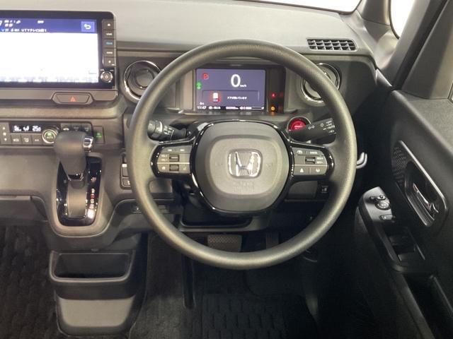 N-BOXカスタム ベースグレード 元弊社試乗車 CMBS Dレコ オートエアコン スマートキ LED 盗難防止装置 クルコン ETC バックカメラ フルセグTV パワーステアリング エアバッグ ESC パワーウインドウ フリーキー(13枚目)