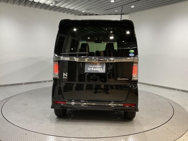 Ｎ－ＢＯＸカスタム ＧターボＳＳパッケージ　ＥＣＯＮ　Ｂモニター　ワンオーナー車　スマートエントリー　ＶＳＡ　盗難防止システム　ＡＡＣ　ナビＴＶ　オートクルーズコントロール　サイドカーテンエアバック　パワステ　ターボ車（3枚目）