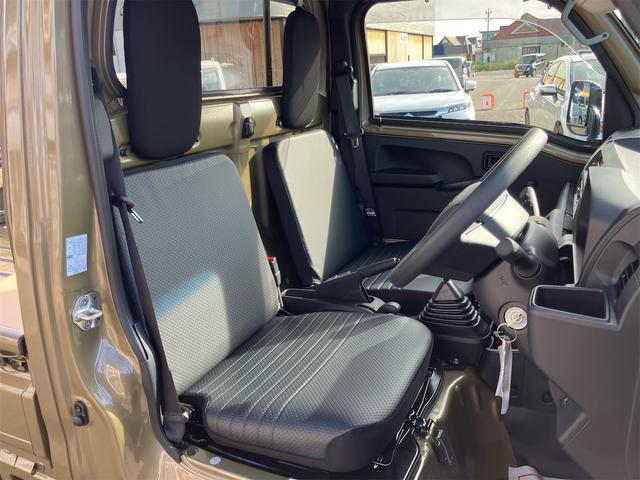 ハイゼットトラック スタンダード　農用スペシャル　４ＷＤ　５速ＭＴ　届出済未使用車　三方開　レーンアシスト　クリアランスソナー　ラジオ　作業灯　横滑り防止　アイドリングストップ　エアコン　パワーステアリング　エアバッグ　ＡＢＳ　オートライト（33枚目）