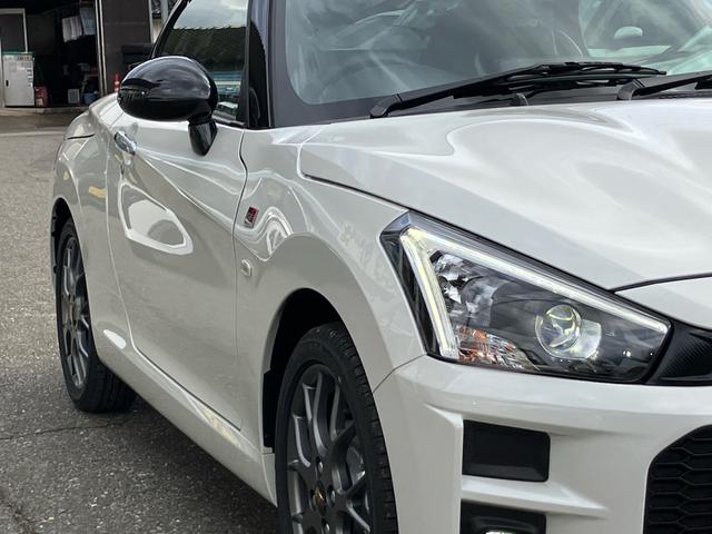 コペン GR スポーツ 届出済未使用車 5MT 16インチBBSアルミホイール レカロシート MOMOハンドル シートヒーター 電動オープン クリアランスソナー LEDヘッドライト オートライト(5枚目)