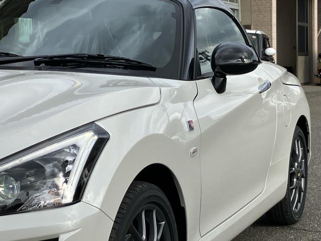コペン GR スポーツ 届出済未使用車 5MT 16インチBBSアルミホイール レカロシート MOMOハンドル シートヒーター 電動オープン クリアランスソナー LEDヘッドライト オートライト(7枚目)