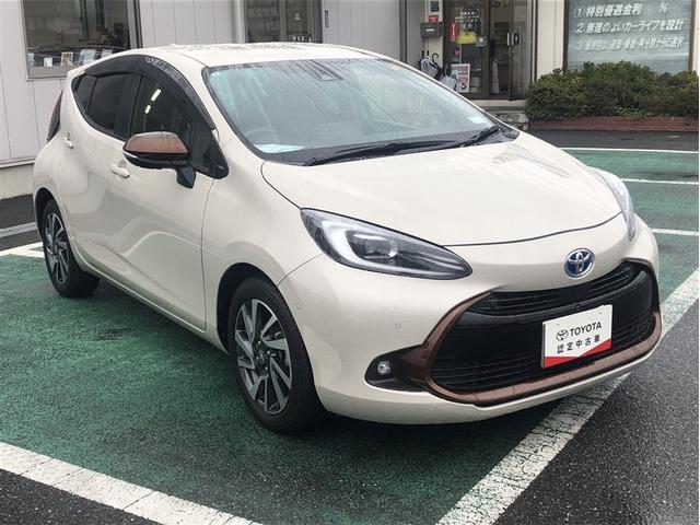 アクア Ｚ　アルミホイール　エアコン　ナビ　カーテンエアバッグ　ＥＴＣ　パワーウインドウ　ＡＢＳ　エアバッグ　パワーステアリング　メモリーナビ　助手席エアバック　衝突軽減Ｂ　Ｂカメ（3枚目）