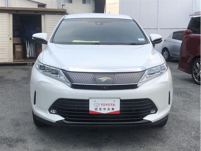 ハリアー プログレス　メタル　アンド　レザーパッケージ　衝突軽減システム　ＬＥＤヘッド　黒革シート　フルセグＴＶ　ドラレコ　盗難防止装置　電動シート　ミュージックプレイヤー接続可　スマートキー　ＥＴＣ　横滑り防止機能　ＡＢＳ　ＤＶＤ再生　ワンオーナー　ＡＷ（2枚目）