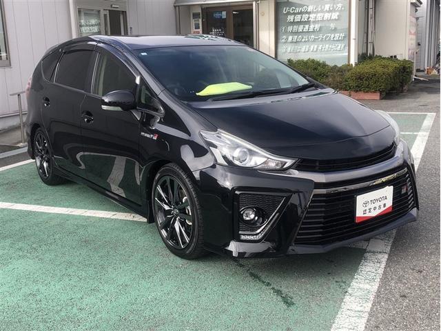 プリウスα Ｓツーリングセレクション・ＧＲスポーツ　キーレス　ローダウン　後カメラ　オートエアコン　インテリキー　エアバッグ　盗難防止装置　アルミホイール　メモリーナビ　３列シート　ＤＶＤ再生　記録簿　ＡＢＳ　ドライブレコーダー　ＥＴＣ　ナビ＆ＴＶ（3枚目）