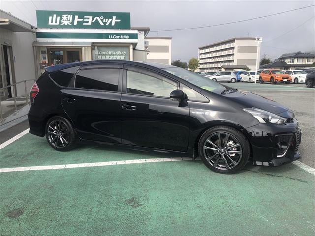 プリウスα Ｓツーリングセレクション・ＧＲスポーツ　キーレス　ローダウン　後カメラ　オートエアコン　インテリキー　エアバッグ　盗難防止装置　アルミホイール　メモリーナビ　３列シート　ＤＶＤ再生　記録簿　ＡＢＳ　ドライブレコーダー　ＥＴＣ　ナビ＆ＴＶ（4枚目）