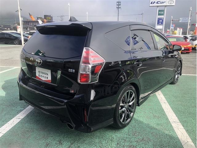 プリウスα Ｓツーリングセレクション・ＧＲスポーツ　キーレス　ローダウン　後カメラ　オートエアコン　インテリキー　エアバッグ　盗難防止装置　アルミホイール　メモリーナビ　３列シート　ＤＶＤ再生　記録簿　ＡＢＳ　ドライブレコーダー　ＥＴＣ　ナビ＆ＴＶ（5枚目）