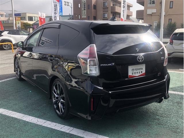 プリウスα Ｓツーリングセレクション・ＧＲスポーツ　キーレス　ローダウン　後カメラ　オートエアコン　インテリキー　エアバッグ　盗難防止装置　アルミホイール　メモリーナビ　３列シート　ＤＶＤ再生　記録簿　ＡＢＳ　ドライブレコーダー　ＥＴＣ　ナビ＆ＴＶ（7枚目）