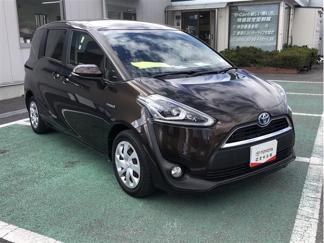 シエンタ ハイブリッドＧ　Ｂカメラ　キーフリー　スマキー　メモリナビ　ナビＴＶ　運転席エアバック　フルオートエアコン　デュアルエアバッグ　ＰＷ　ワンセグテレビ　ＡＢＳ　ＰＳ　左右電動スライドドア（3枚目）