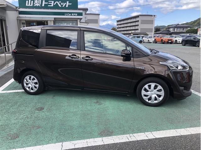 シエンタ ハイブリッドＧ　Ｂカメラ　キーフリー　スマキー　メモリナビ　ナビＴＶ　運転席エアバック　フルオートエアコン　デュアルエアバッグ　ＰＷ　ワンセグテレビ　ＡＢＳ　ＰＳ　左右電動スライドドア（4枚目）