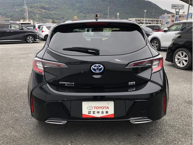 カローラスポーツ ハイブリッドG Z 前後誤発進抑制 Bモニ エアバック オートエアコン ナビTV AW デュアルエアバッグ パワステ ABS パワーウィンド ETC メモリーナビ ワンセグ(6枚目)