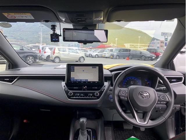 カローラスポーツ ハイブリッドG Z 前後誤発進抑制 Bモニ エアバック オートエアコン ナビTV AW デュアルエアバッグ パワステ ABS パワーウィンド ETC メモリーナビ ワンセグ(12枚目)